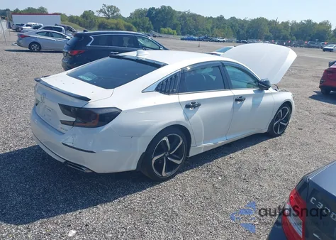 2019 Honda Accord Sport из США, поврежденный, VIN 1HGCV1F31KA115274